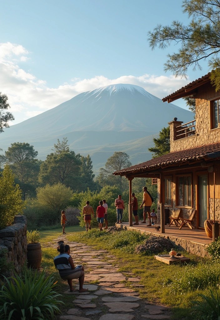20 Best Airbnbs in Tanzania for Families and Couples (You’ll Adore #15!) - 17. Family House Near Kilimanjaro