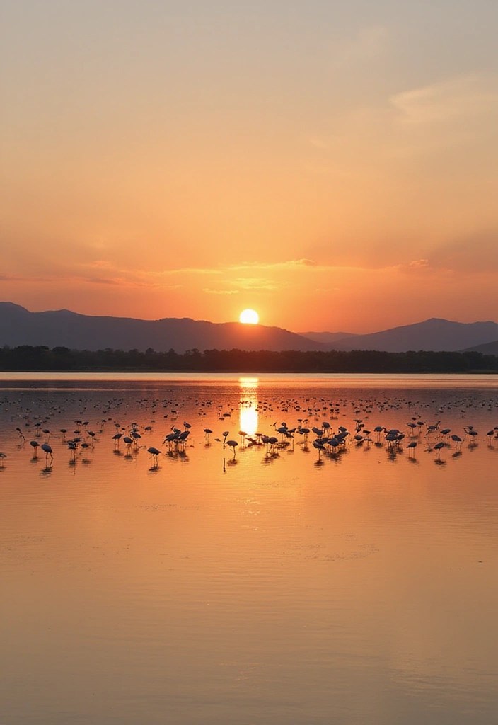Discover Tanzania's Stunning Natural Beauty: 9 Breathtaking Spots That Will Leave You Speechless! - 4. Lake Ngami: The Serene Oasis