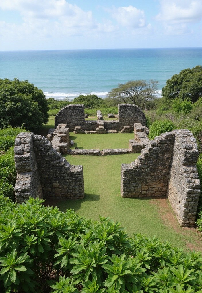 Discover Tanzania's Stunning Natural Beauty: 9 Breathtaking Spots That Will Leave You Speechless! - 7. Ruins of Kilwa Kisiwani: Historic Beauty