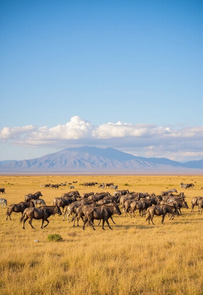 Why Nature Lovers Can't Miss Tanzania: 8 Breathtaking Landscapes You Have to See! - 2. Serengeti National Park: The Great Migration