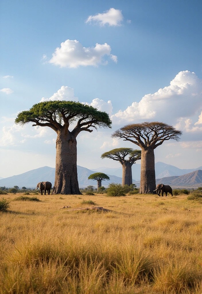 Why Nature Lovers Can't Miss Tanzania: 8 Breathtaking Landscapes You Have to See! - 5. Tarangire National Park: The Baobab Trees